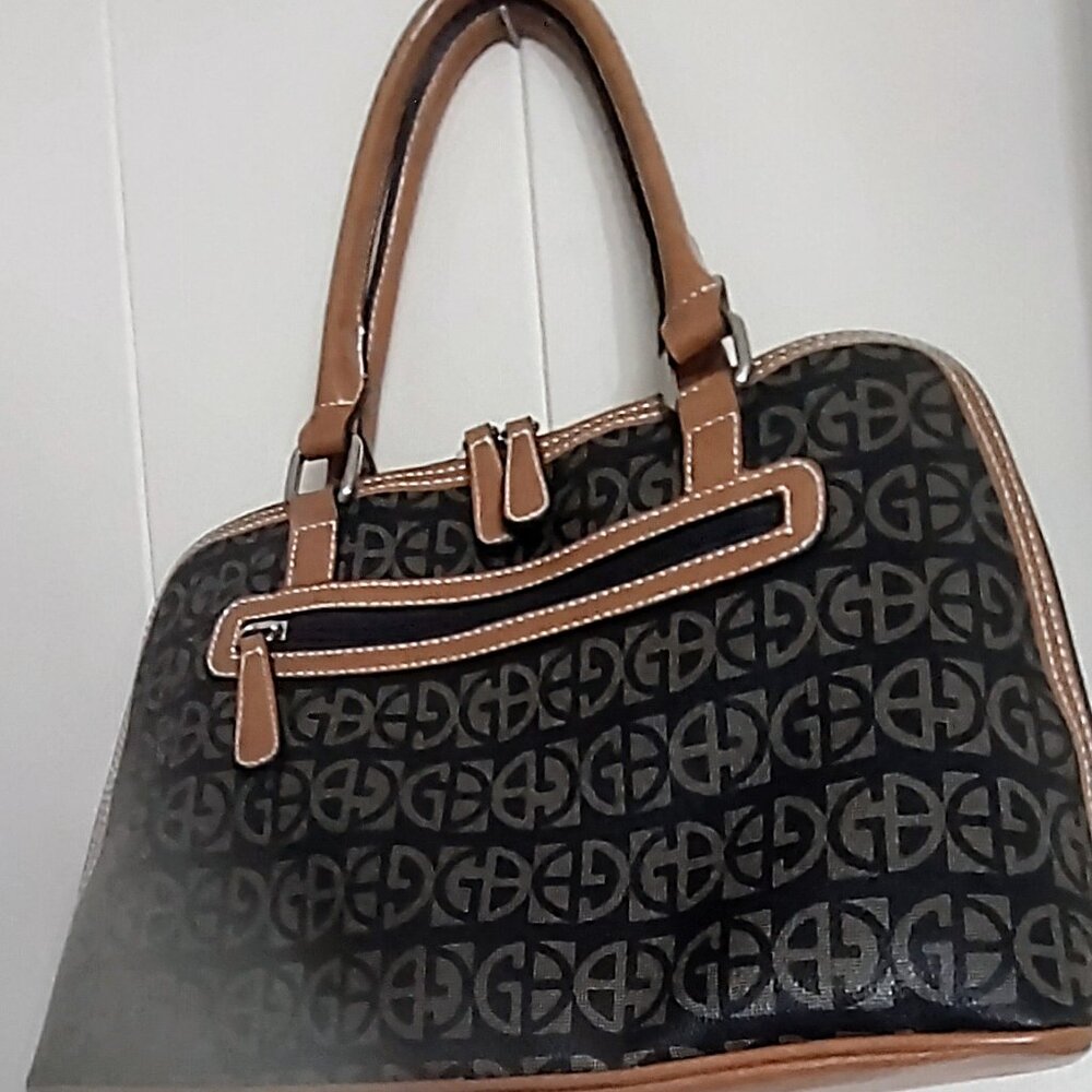 Giani Bernini Italian Leather Patchwork Shoulder … - image 3